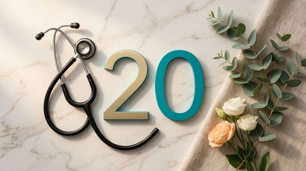 Celebrem 20 anys cuidant de la teva salut
